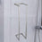 Towel Rack for Bathroom Wall Mount Organizer Bath Towel Holder for Washcloth White