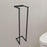 Towel Rack for Bathroom Wall Mount Organizer Bath Towel Holder for Washcloth Black