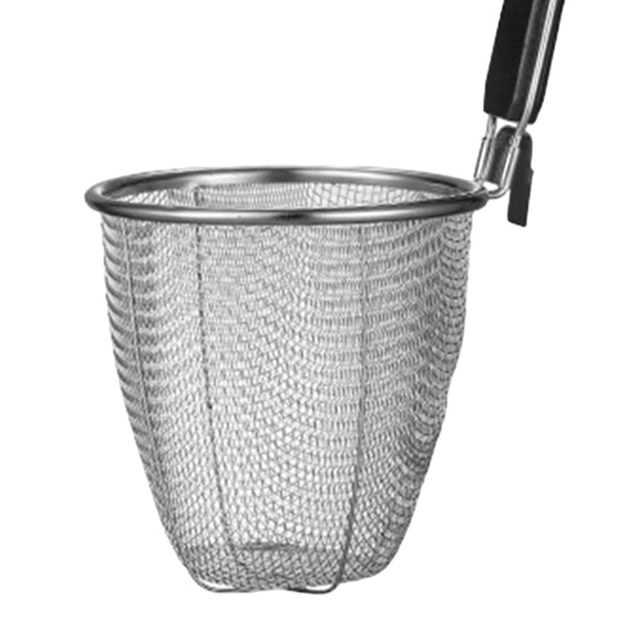 Frying Basket Kitchen Utensil Mesh Pasta Basket for Draining Kitchen A