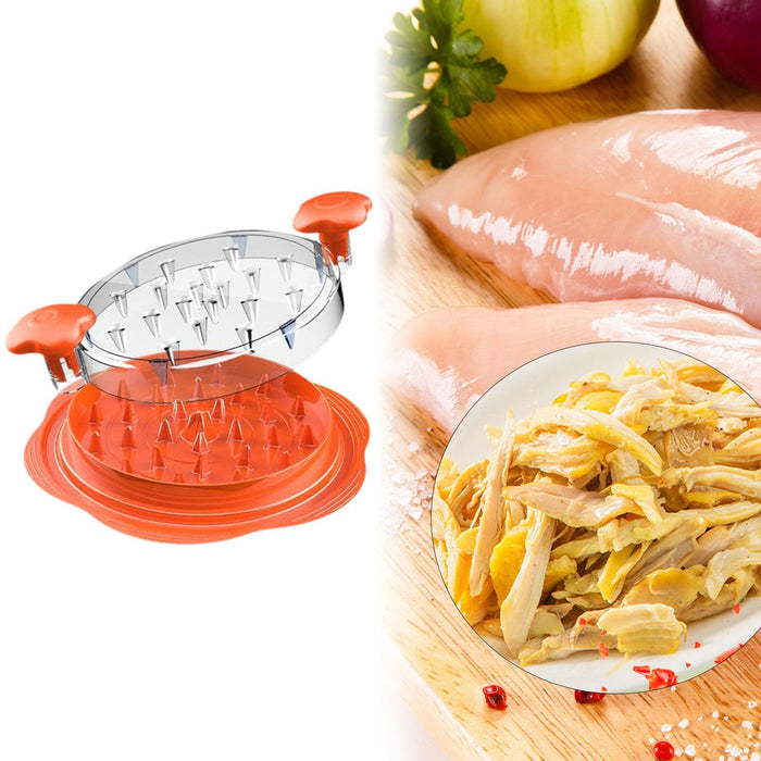 Chicken Shredder Ergonomic Handle Meat Shredder Machine for Pulled Beef Meat orange