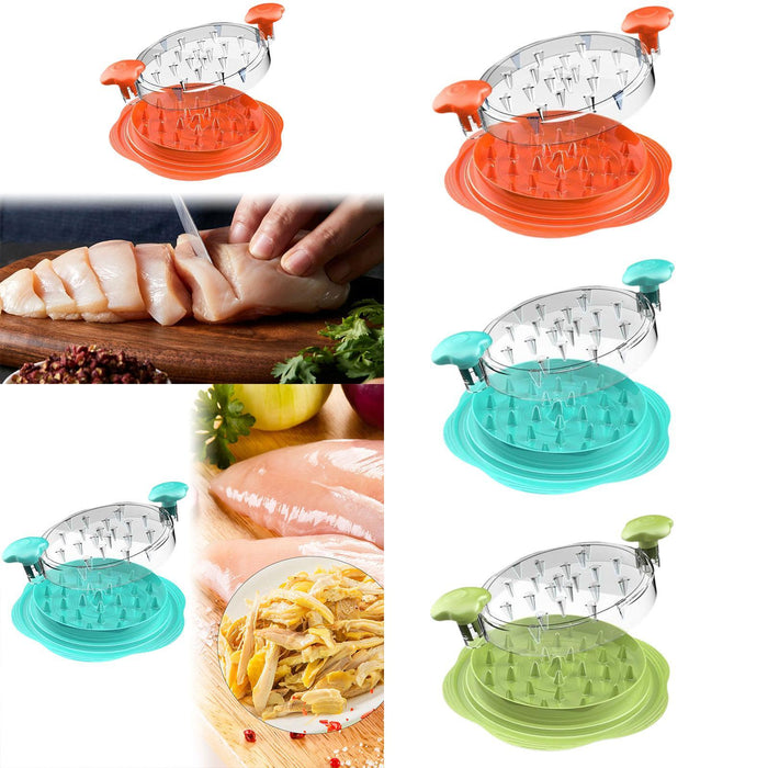 Chicken Shredder Ergonomic Handle Meat Shredder Machine for Pulled Beef Meat orange