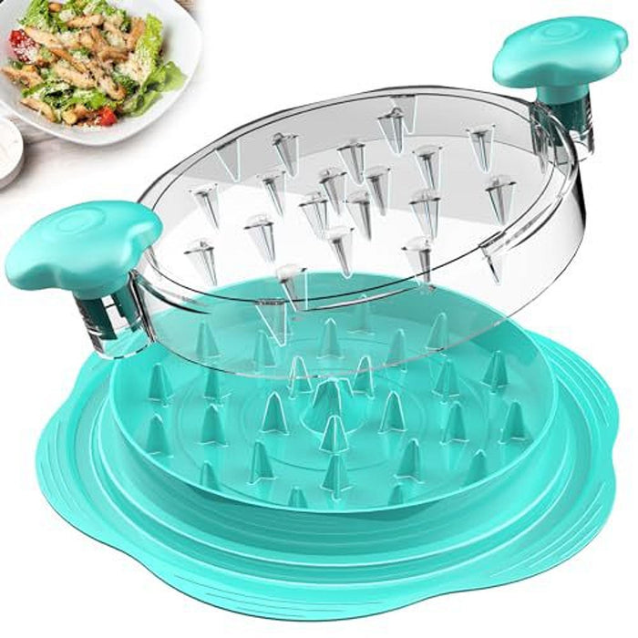 Chicken Shredder Ergonomic Handle Meat Shredder Machine for Pulled Beef Meat blue