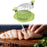 Chicken Shredder Ergonomic Handle Meat Shredder Machine for Pulled Beef Meat green