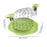 Chicken Shredder Ergonomic Handle Meat Shredder Machine for Pulled Beef Meat green