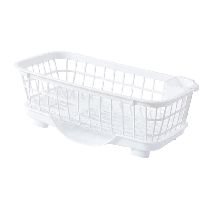 Dish Drying Rack Sink Shelf Sink Organizer Rack for Bathroom Home Countertop white