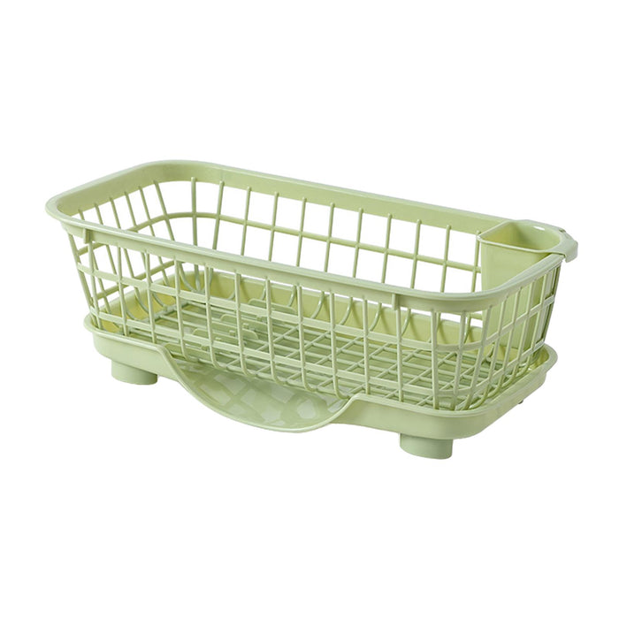 Dish Drying Rack Sink Shelf Sink Organizer Rack for Bathroom Home Countertop green