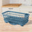 Dish Drying Rack Sink Shelf Sink Organizer Rack for Bathroom Home Countertop blue