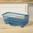 Dish Drying Rack Sink Shelf Sink Organizer Rack for Bathroom Home Countertop blue