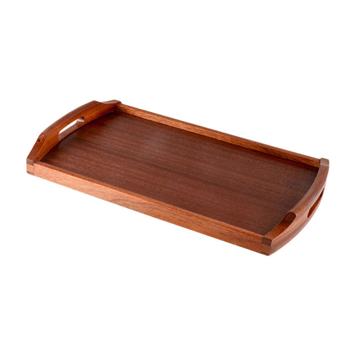 Wooden Serving Tray Multi-scenario Food Tray for Party Dining Room Household Small