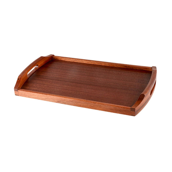 Wooden Serving Tray Multi-scenario Food Tray for Party Dining Room Household Small