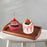 Wooden Serving Tray Multi-scenario Food Tray for Party Dining Room Household Small