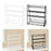 Spice Rack Organizer Portable Bathroom Vanity Organizer for Bathroom Cabinet White