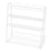 Spice Rack Organizer Portable Bathroom Vanity Organizer for Bathroom Cabinet White