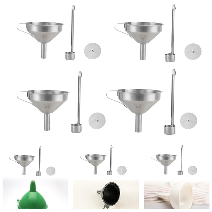 Wine Pouring Funnel Tool Practical Wine for Liquid Oil Dispensing Tool Mouth Diameter5.3cm