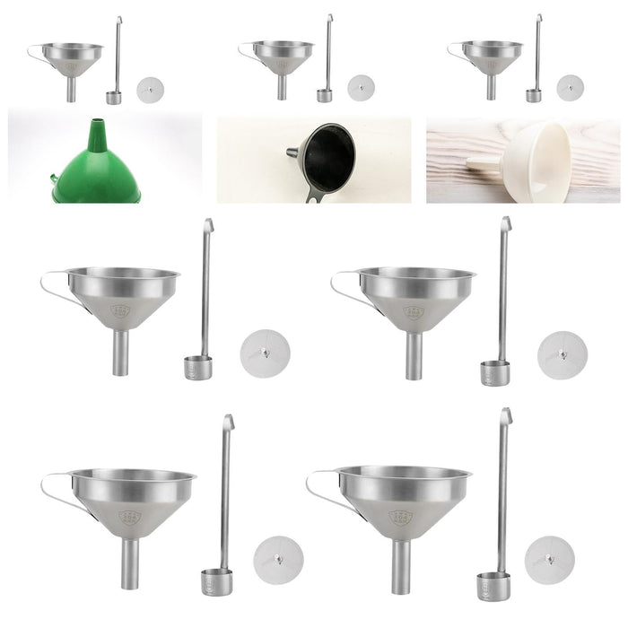 Wine Pouring Funnel Tool Practical Wine for Liquid Oil Dispensing Tool Mouth Diameter5.3cm