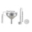 Wine Pouring Funnel Tool Practical Wine for Liquid Oil Dispensing Tool Mouth Diameter8.5cm