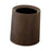 Wood Grain Plastic Trash Can Open Top for Bedroom Indoor Outdoor Living Room without base