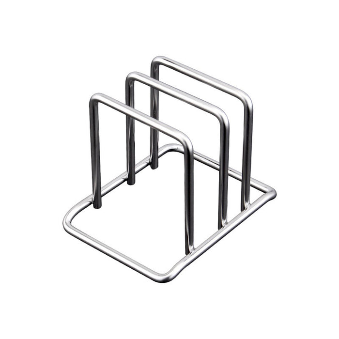 Cutting Board Holder Rack Compact Metal Kitchen Accessory for Plates Cabinet