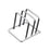 Cutting Board Holder Rack Compact Metal Kitchen Accessory for Plates Cabinet