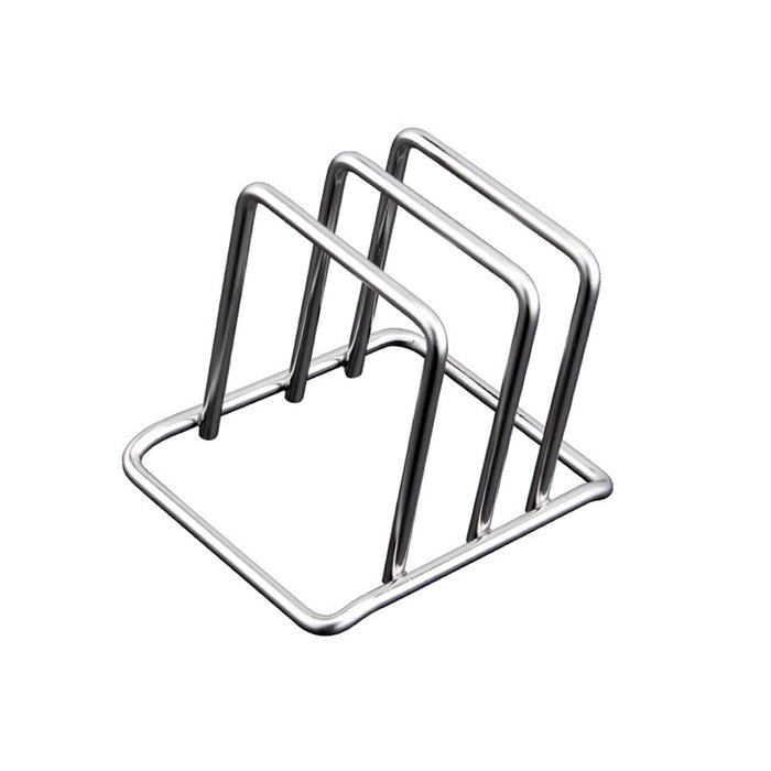 Cutting Board Holder Rack Compact Metal Kitchen Accessory for Plates Cabinet