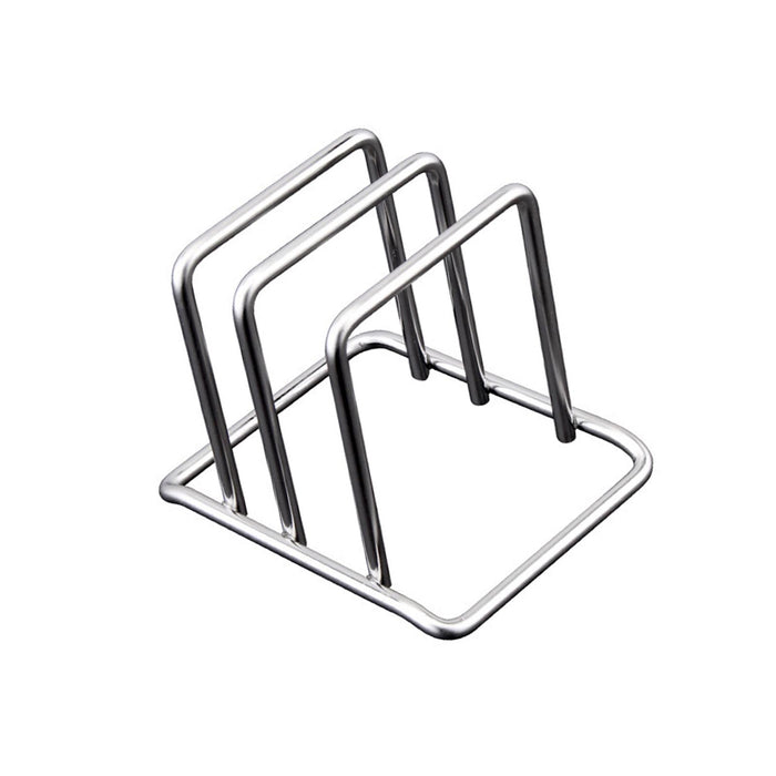 Cutting Board Holder Rack Compact Metal Kitchen Accessory for Plates Cabinet