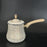 Stainless Steel Turkish Coffee Pot with Lid Melting Butter and Chocolate Pot 550ml Golden Pattern