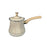 Stainless Steel Turkish Coffee Pot with Lid Melting Butter and Chocolate Pot 550ml Golden Pattern