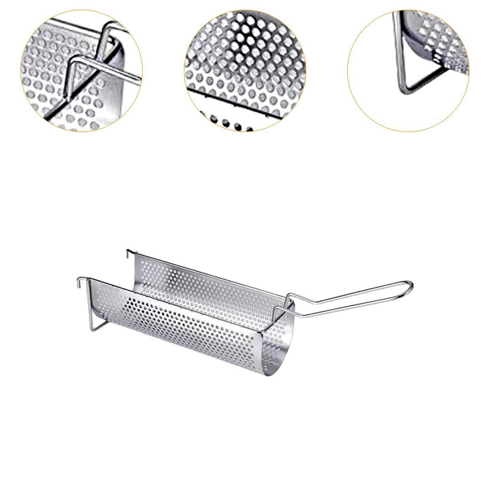 Stainless Steel Deep Fry Basket Fry Serving Basket for Restaurant Cafe Chips