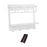 Water Bottle Holder Hanging Water Bottle Rack for Countertop Pantry Cupboard white  3 cup