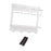 Water Bottle Holder Hanging Water Bottle Rack for Countertop Pantry Cupboard white  3 cup