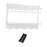 Water Bottle Holder Hanging Water Bottle Rack for Countertop Pantry Cupboard white  4 cup