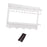 Water Bottle Holder Hanging Water Bottle Rack for Countertop Pantry Cupboard white  4 cup