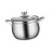 Stainless Steel Stocking Pot Soup Pasta Stew Pot for Gas Induction Cooker Party 20cm