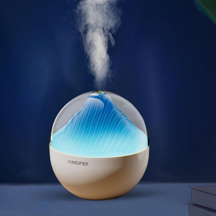 Humidifier for Bedroom Night Light 400ml for Small Space Office Nursery Room blue