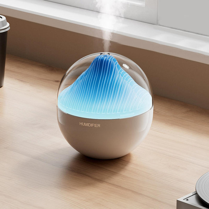 Humidifier for Bedroom Night Light 400ml for Small Space Office Nursery Room blue