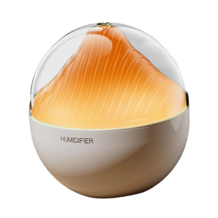 Humidifier for Bedroom Night Light 400ml for Small Space Office Nursery Room Orange