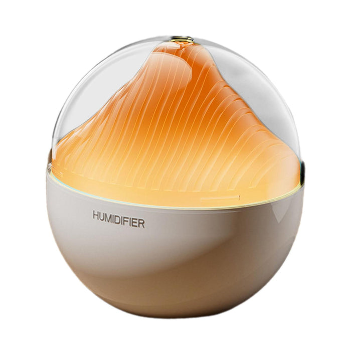 Humidifier for Bedroom Night Light 400ml for Small Space Office Nursery Room Orange