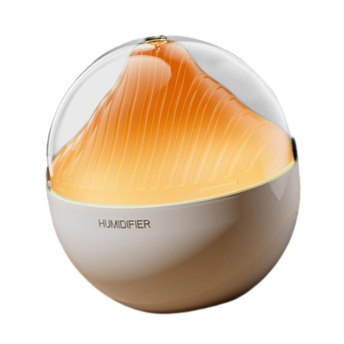 Humidifier for Bedroom Night Light 400ml for Small Space Office Nursery Room Orange