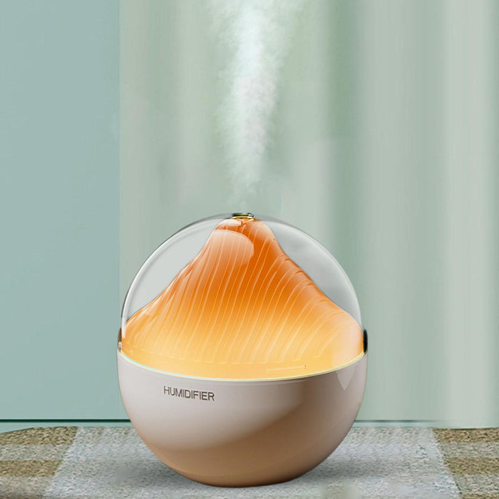 Humidifier for Bedroom Night Light 400ml for Small Space Office Nursery Room Orange