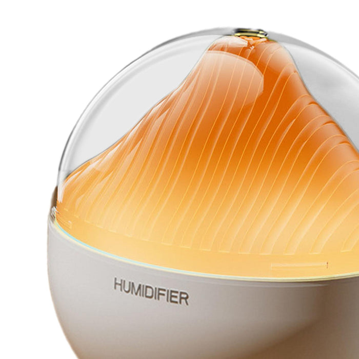 Humidifier for Bedroom Night Light 400ml for Small Space Office Nursery Room Orange