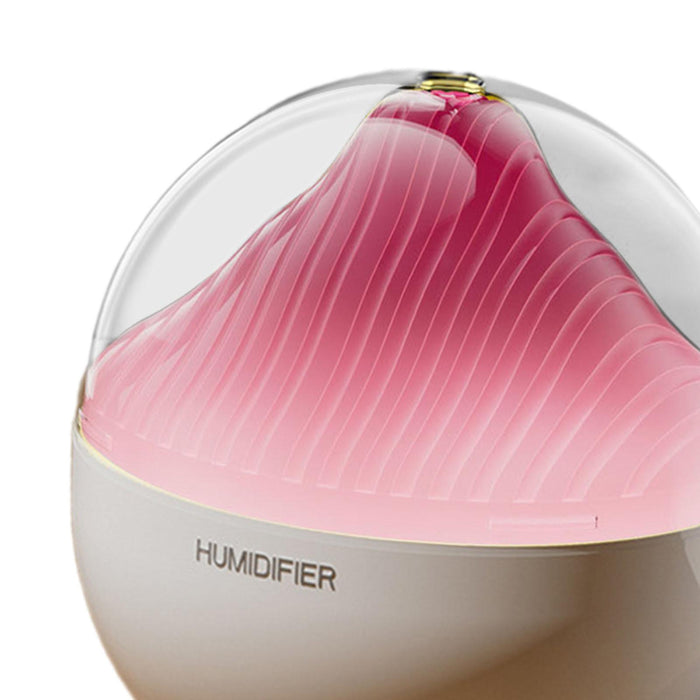 Humidifier for Bedroom Night Light 400ml for Small Space Office Nursery Room pink