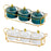 Dried Fruit Tray Set Multipurpose Candy Dish for Wedding Living Room Kitchen White