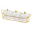 Dried Fruit Tray Set Multipurpose Candy Dish for Wedding Living Room Kitchen White