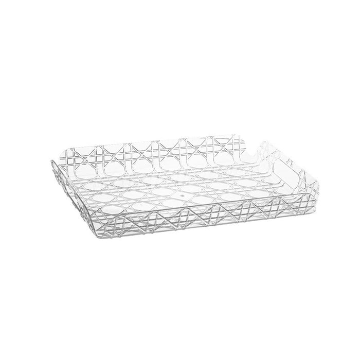 Serving Tray with Handles Jewelry Storage Tray for Meals Coffee Table Office M