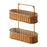 2 Tier Hanging Fruit Basket Woven Hanging Organizer Basket for Bedrooms Home Oval