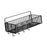 Towel Wall Shelf Floating Shelf Black Sundries Storage Rack Basket Organizer