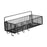 Towel Wall Shelf Floating Shelf Black Sundries Storage Rack Basket Organizer