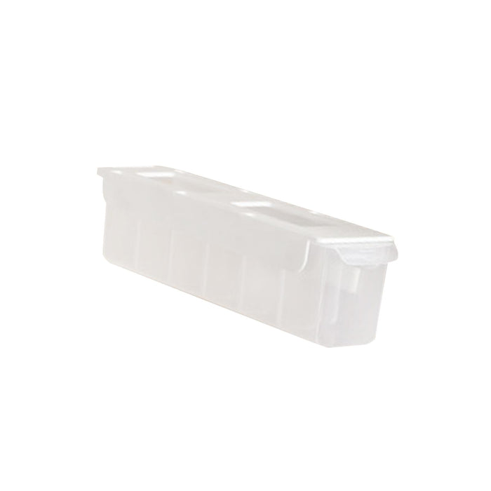 Underwear Drawer Storage Box with Compartments for Seasonings Spice Clothes white