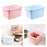 Sealed Rice Storage Box Solid Rice Dispenser for Flour Home Cat and Dog Food Pink