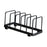 Dish Storage Rack 5 Grids Rest Dish Rack for Kitchen Cafe Countertop Cabinet Black